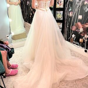 Bridal tulle skirt